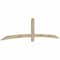 Ekena Millwork Bellingham Rough Sawn Timber Gable Bracket, Douglas Fir, 108"W x 27"H x 2"D x 4"F, 6/12 Pitch GBW108X27X0204BEL00RDF - alternate 2